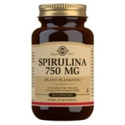 Solgar Spirulina 750mg tabs 80s