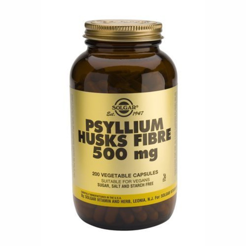 Solgar Psyllium Husks Fibre veg.caps 200s