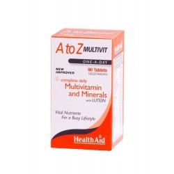Health Aid A to Z Multivit (Once-A-Day) veg.tabs 90s