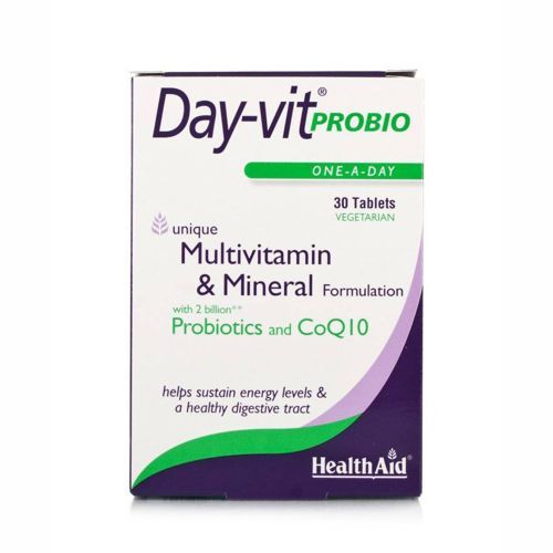 Health Aid Day-Vit Probio veg.tabs 30s