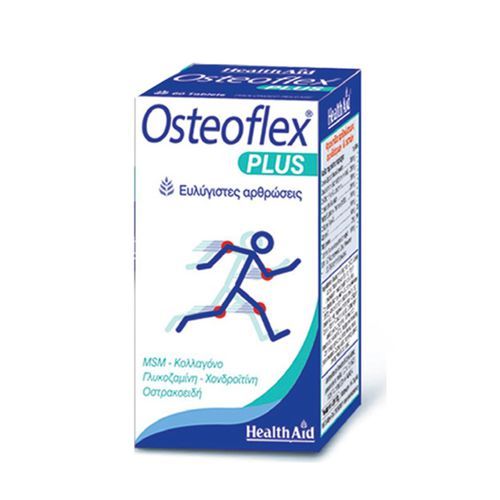Health Aid Osteoflex Plus Glucosamine-Chodroitin-MSM-Collagen tabs 60s