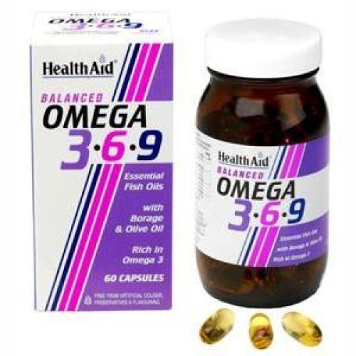 Health Aid Omega 3-6-9 capsules 60s
