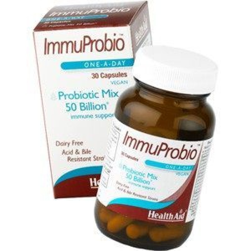Health Aid Immuprobio veg.caps 30s