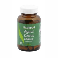 Health Aid Agnus Castus 550mg tabs 60s