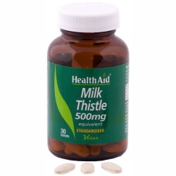 Health Aid Milk Thistle 500mg tabs 30s