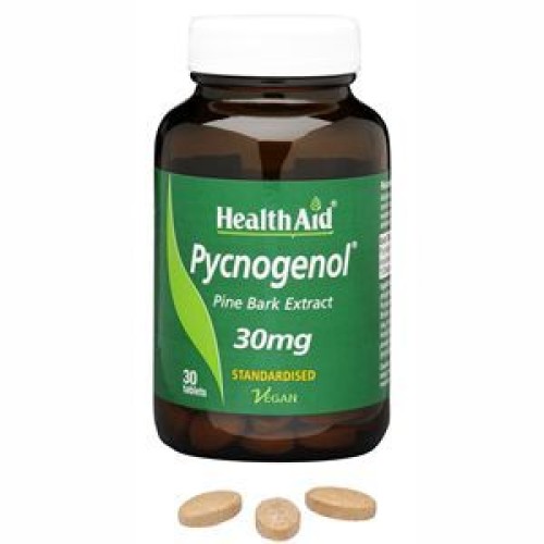 Health Aid Pycnogenol 30mg tabs.30s