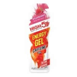 HIGH5 Energy Gel Plus 40g (Caffeine)(Raspberry Plus)