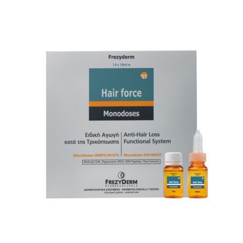 Frezyderm Hair Force Monodose Day / Night (Men) 14 x 10ml