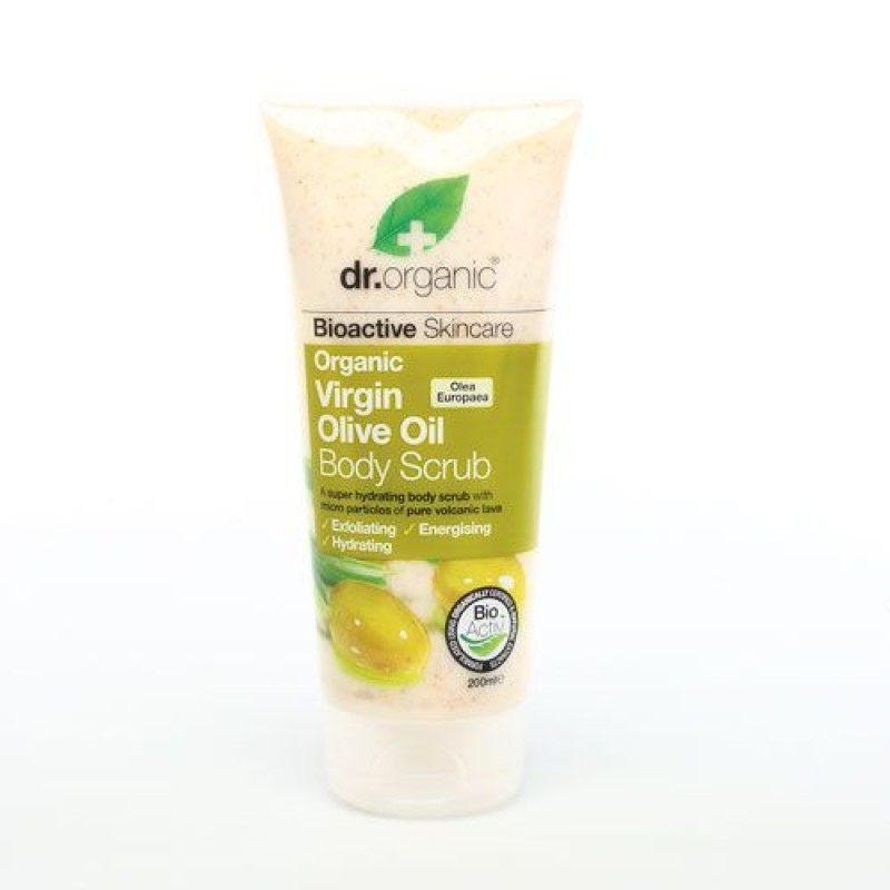 Dr.Organic Virgin Olive Oil Body Scrub 200ml