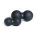 Blackroll Duoball 8cm (Μαύρο) 1τμχ