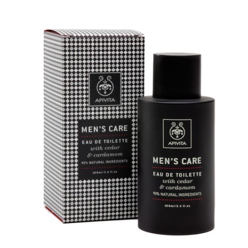 Apivita Men's Care Cedar & Cardamon Eau de Toilette 100ml