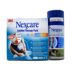 3M Nexcare ColdHot Comfort 11cm x 26cm 2in1 & Cold Spray 150ml