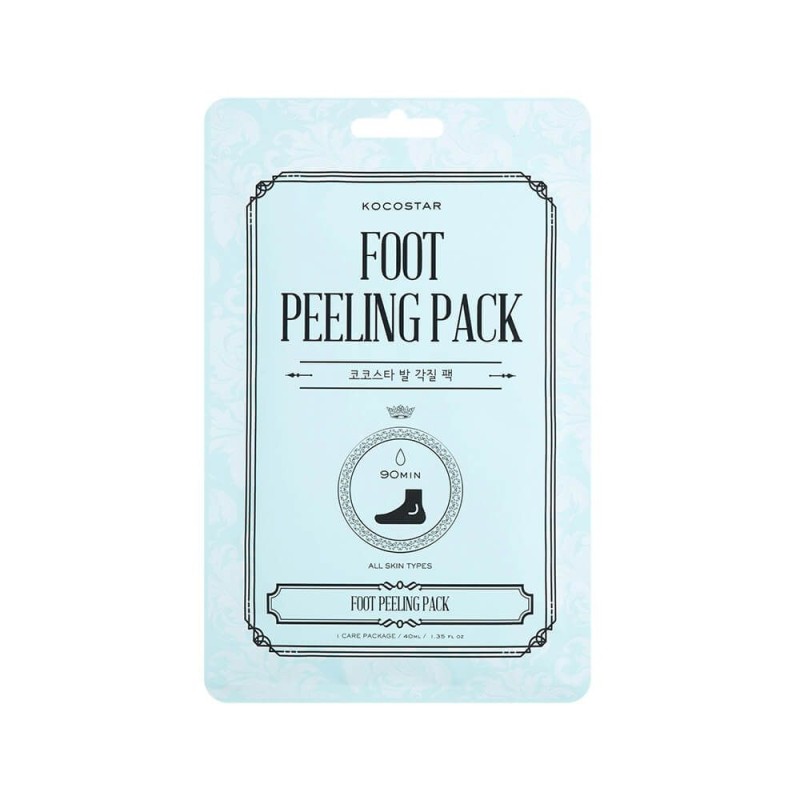 KOCOSTAR Foot Peeling Pack,Απολεπιστική μάσκα ποδιών,2 κάλτσες