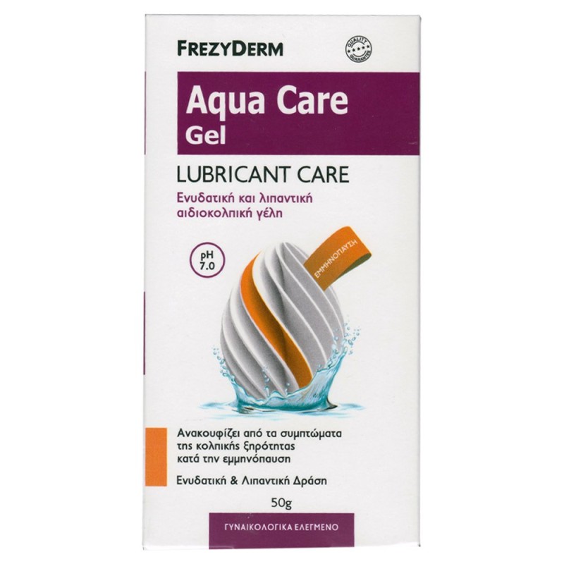 Frezyderm Aqua Care Gel pH 7 Ενυδατική & Λιπαντική Αιδιοκολπική Γέλη, 50g