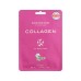 KOCOSTAR Collagen Face Mask,Εμποτισμένη μάσκα αναζωογόνησης,με 5 διαφορετικά serum φυτικού κολλαγόνου 1 τεμ.