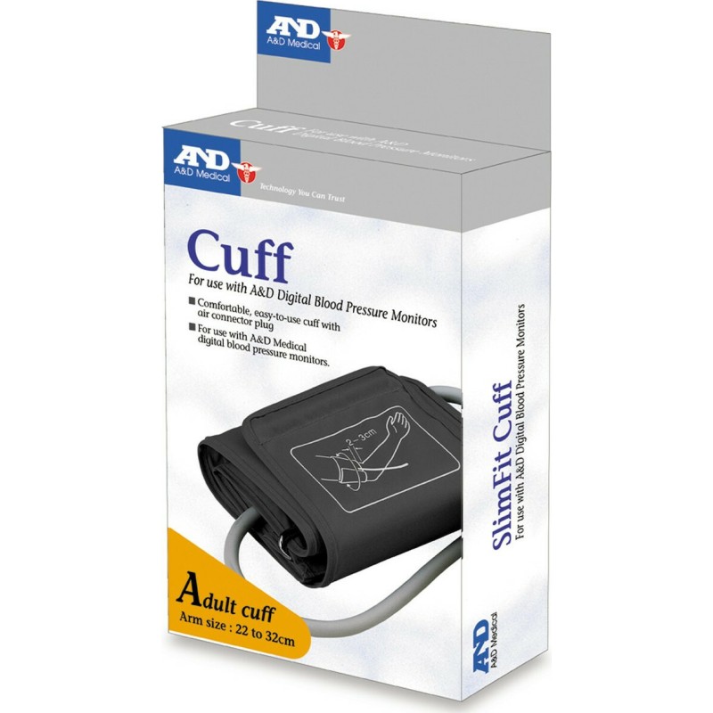 A&D Περιχειρίδα Ηλεκτρονικού Πιεσομέτρου Ενηλίκων Medium 22-32cm