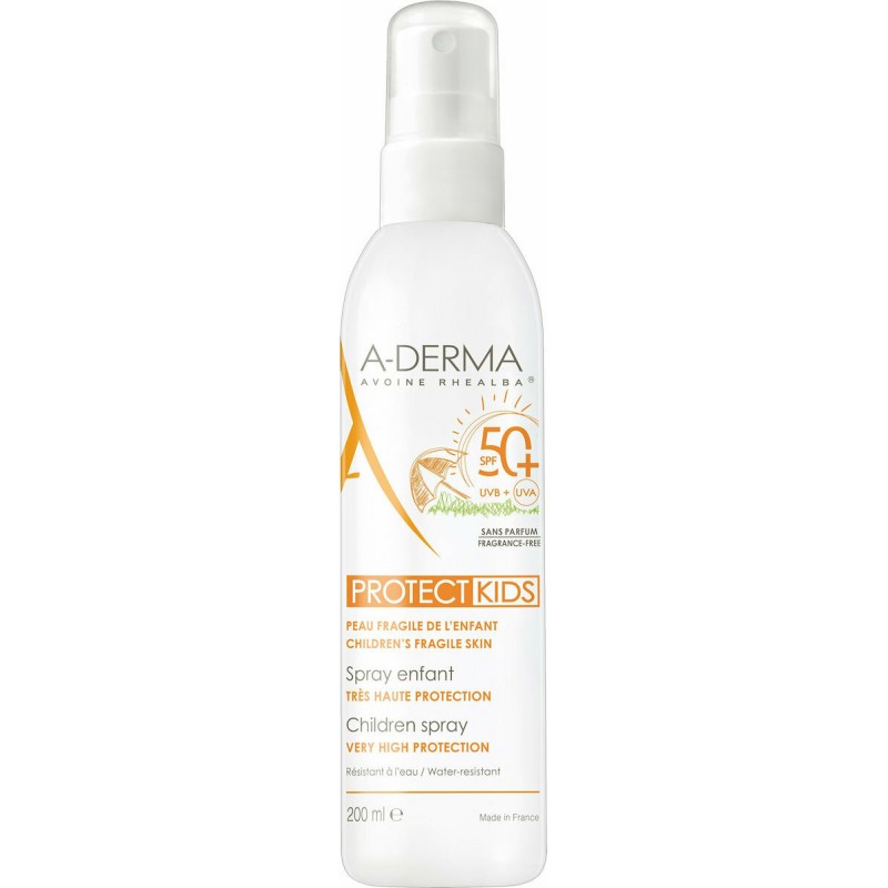 A-Derma Protect Kids Spray SPF 50+ – Αντηλιακό Σπρέι για Παιδιά 200 ml