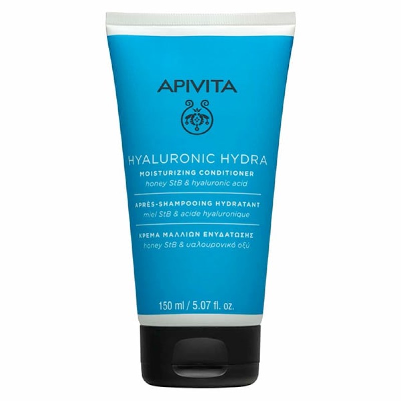 Apivita Hyaluronic Hydra - Κρέμα Μαλλιών Ενυδάτωσης με Honey StB & Υαλουρονικό Οξύ 150ml