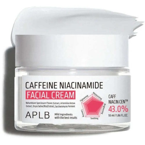 APLB Caffeine Niacinamide Ενυδατική Κρέμα Προσώπου με Νιασιναμίδη 55ml
