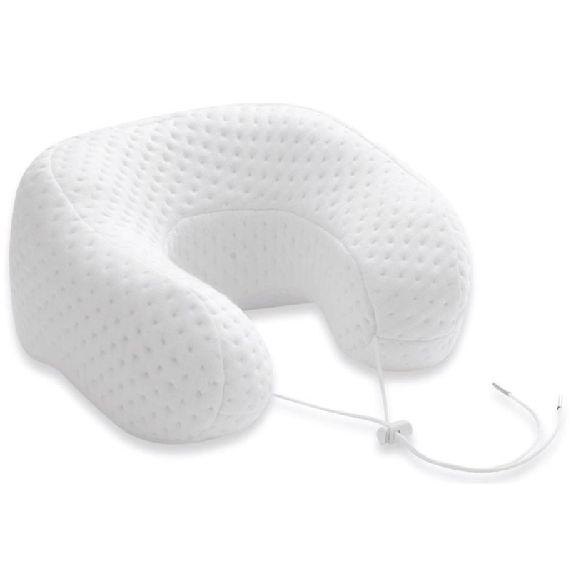 Alfacare Μαξιλαράκι Ταξιδίου Visco για τον Αυχένα Λευκό