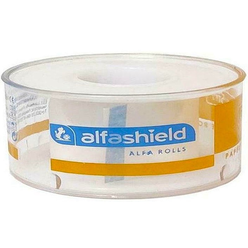 Alfashield Alfa Rolls Χάρτινη Επιδεσμική Ταινία 1.25cm x 5m