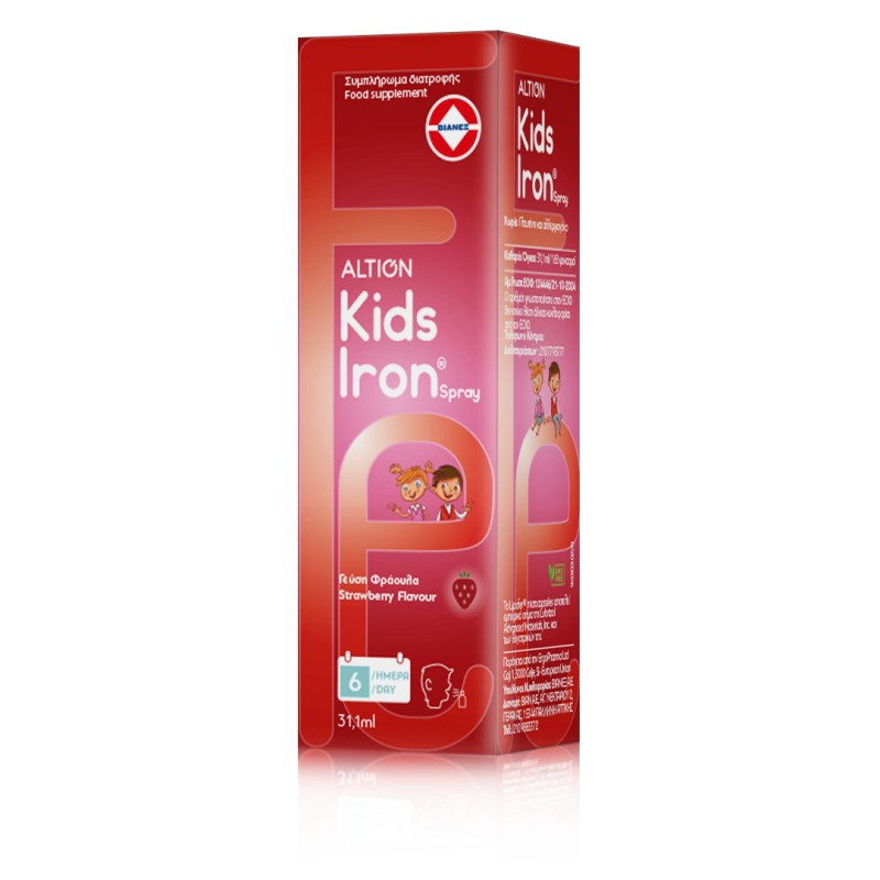 Altion Kids Iron Spray με γεύση Φράουλα 30ml Altion Kids Iron Spray με γεύση Φράουλα 30ml