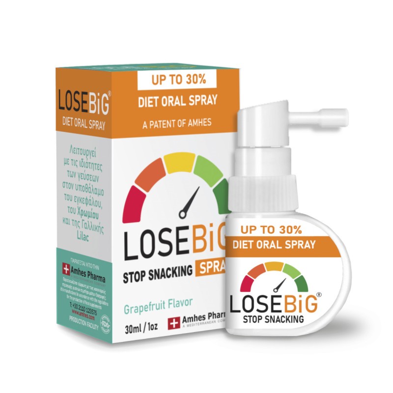 Amhes Losebig Spray Συμπλήρωμα για Αδυνάτισμα Γκρέιπφρουτ 30ml