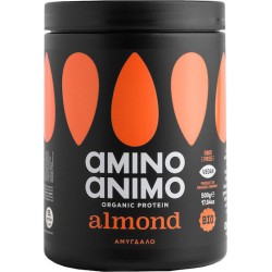 Amino Animo Organic Protein Almond, Βιολογική Πρωτεΐνη Αμυγδάλου 500 gr