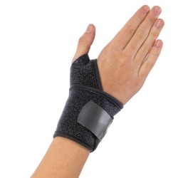 Anatomic Help Περικάρπιο με Αντίχειρα & Δέσιμο Μαύρο 0553
