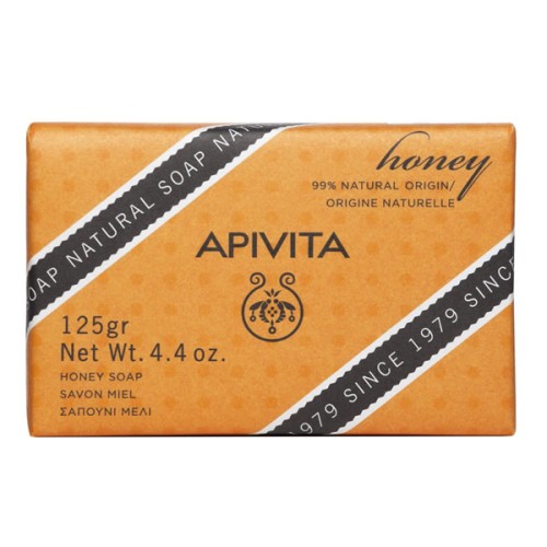 Apivita Honey Soap, Φυσικό Σαπούνι Μέλι 125gr