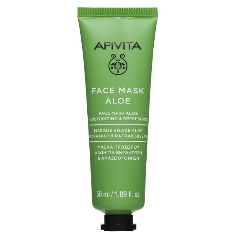 Apivita Aloe Μάσκα Προσώπου για Ενυδάτωση 50ml
