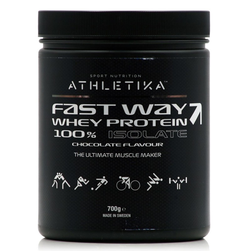 Athletika Sport Nutrition Πρωτεΐνη Ορού Γάλακτος με Γεύση Σοκολάτα 700gr Athletika Sport Nutrition Πρωτεΐνη Ορού Γάλακτος με Γεύση Σοκολάτα 700gr