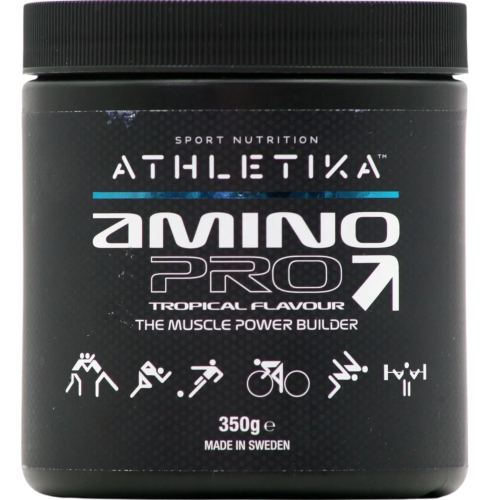 Athletika Amino Pro - Συμπληρωμα Αμινοξέων, Γεύση Τροπικά Φρούτα 350g