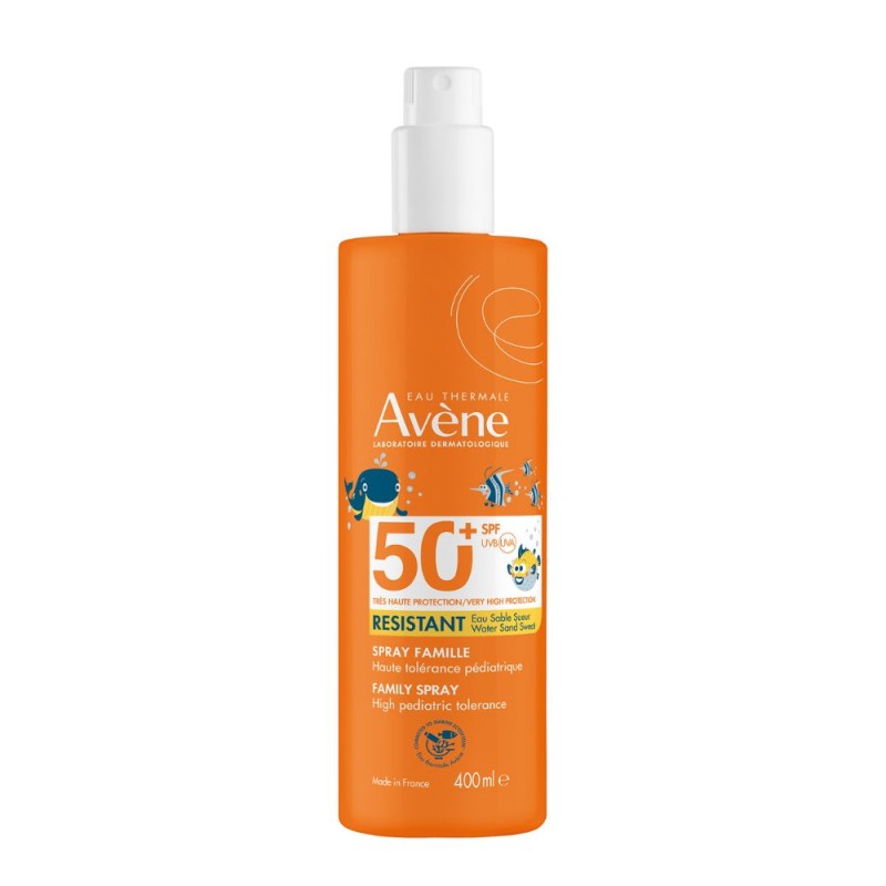 Avene Eau Thermal Resistant Spray Enfant SPF50+ Family Size 400ml