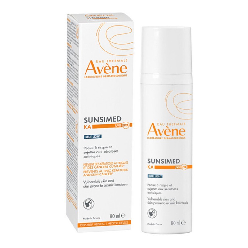 Avene SunsiMed KA Blue Light Αντηλιακή Κρέμα για Πρόληψη Καρκινικών & Προκαρκινικών Αλλοιώσεων, 80ml