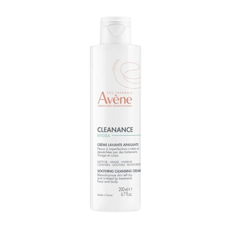 Avene Cleanace Hydra Creme Lavante Apaisante 200ml