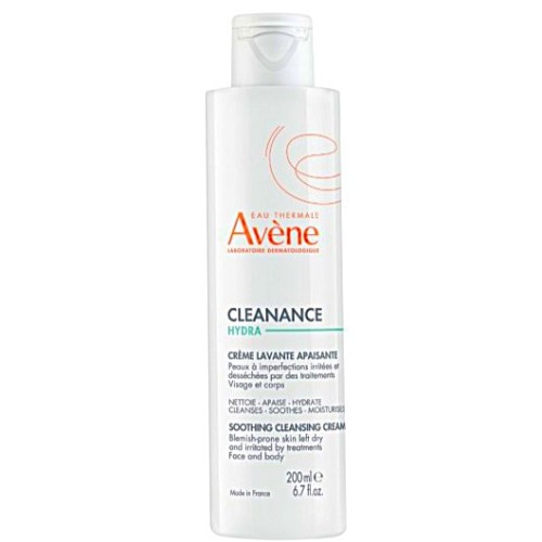 Avene Cleanance Hydra Cleansing Cream, Καταπραϋντική Κρέμα Καθαρισμού, 200 ml