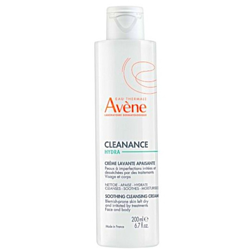 Avene Cleanance Hydra Cleansing Cream, Καταπραϋντική Κρέμα Καθαρισμού, 200 ml