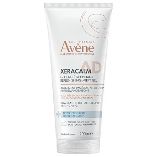 Avene Xeracalm AD Milky Gel Αναπλήρωσης Λιπιδίων, 200ml