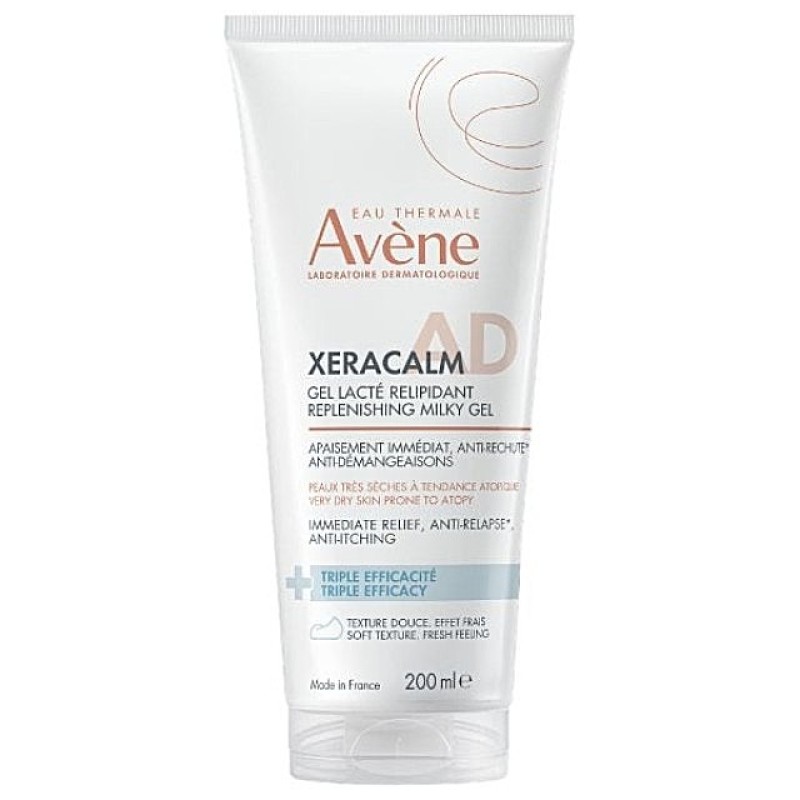 Avene Xeracalm AD Milky Gel Αναπλήρωσης Λιπιδίων, 200ml