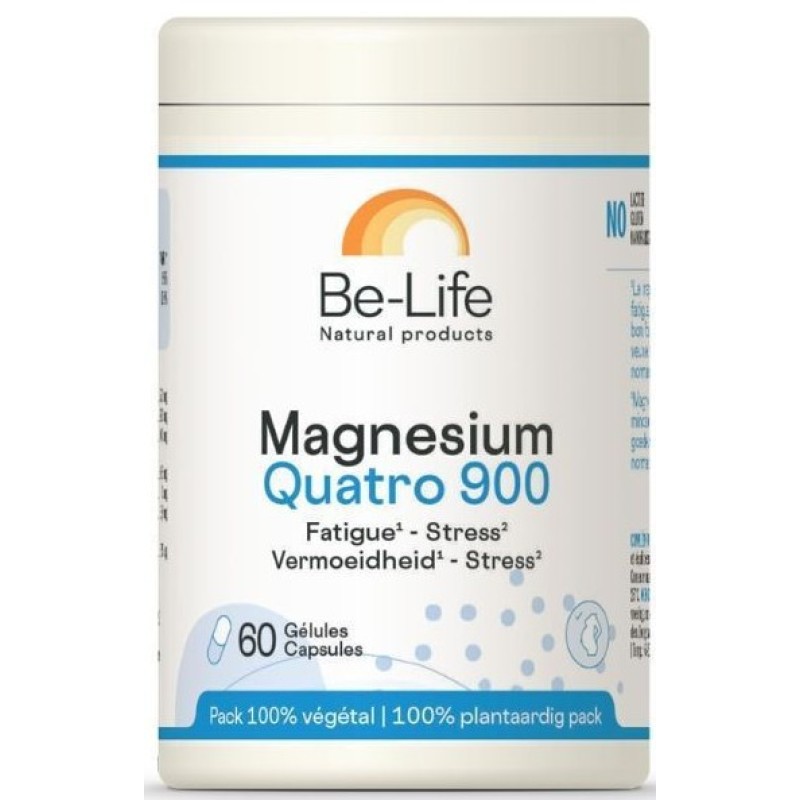 Be-Life Magnesium Quatro 900 60 κάψουλες