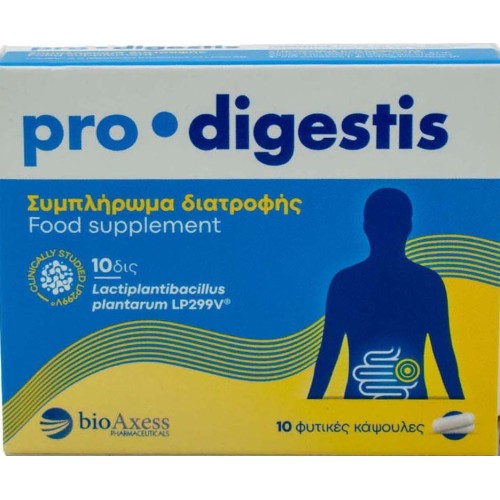BioAxess Probi Digestis Προβιοτικά για την Εντερική Υγεία 10 Κάψουλες
