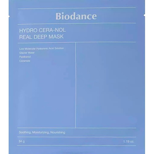 Biodance Hydro Cera-nol Real Deep Mask - Μάσκα νύχτας για βαθιά ενυδάτωση 34g