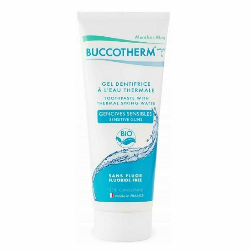 Buccotherm Sensitive Gums Toothpaste Οδοντόκρεμα Gel για Ευαίσθητα Ούλα Χωρίς Φθόριο με Γεύση Μέντα 75ml