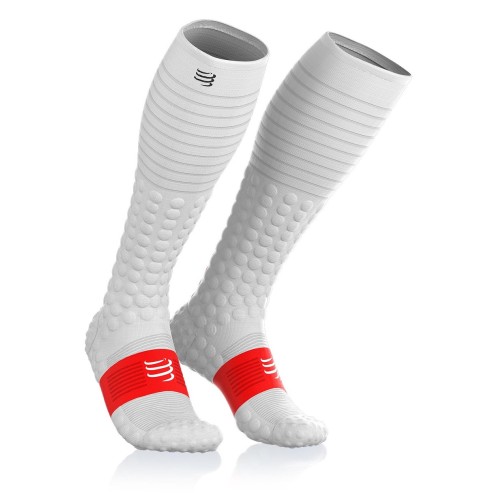 Compressport Full Sock Race & Recovery (Ασπρη)