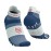 Compressport Pro Racing Socks V4.0 Run Low - Blues / Sugar