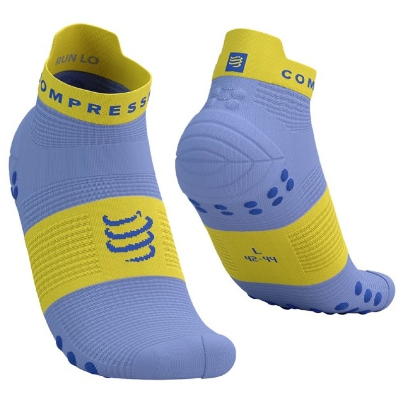 Compressport Pro Racing Socks V4.0 Run Low - Jacaranda
