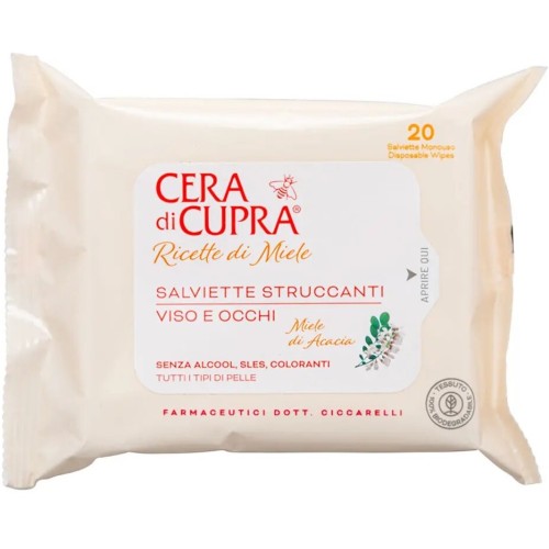 Cera di Cupra Μαντηλάκια Ντεμακιγιάζ, 20τεμάχια