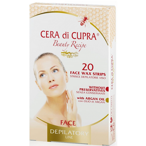 Cera Di Cupra Wax Face Strips 20τμχ