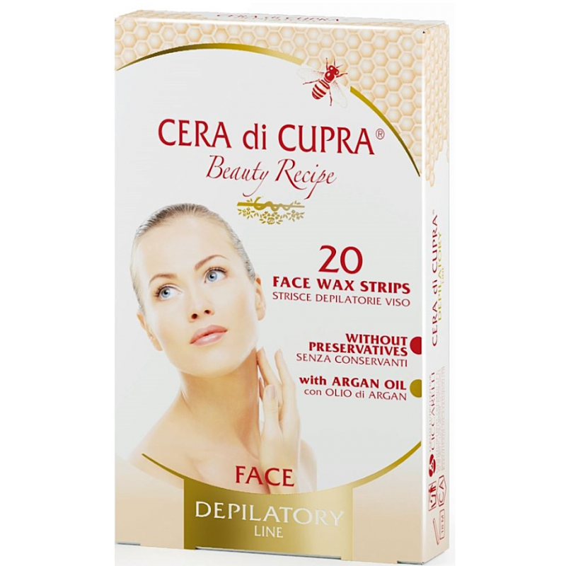 Cera Di Cupra Wax Face Strips 20τμχ